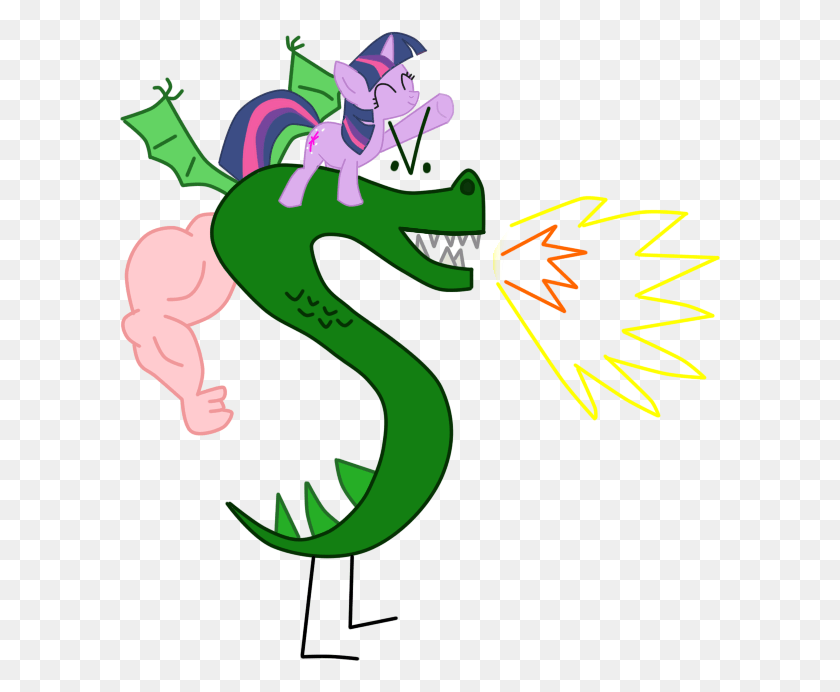 601x632 Roundup Of Unusual Size Twilight Sparkle, Dragon, Green, Graphics HD PNG Download
