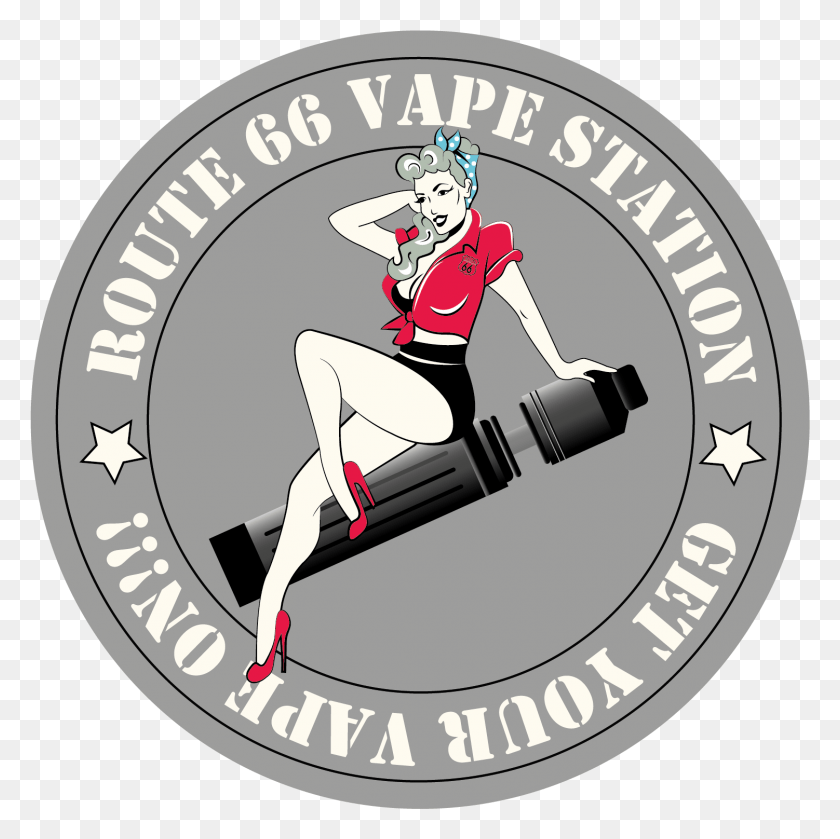 1502x1501 Route 66 Vape Station Animal Factory, Person, Human, Text HD PNG Download