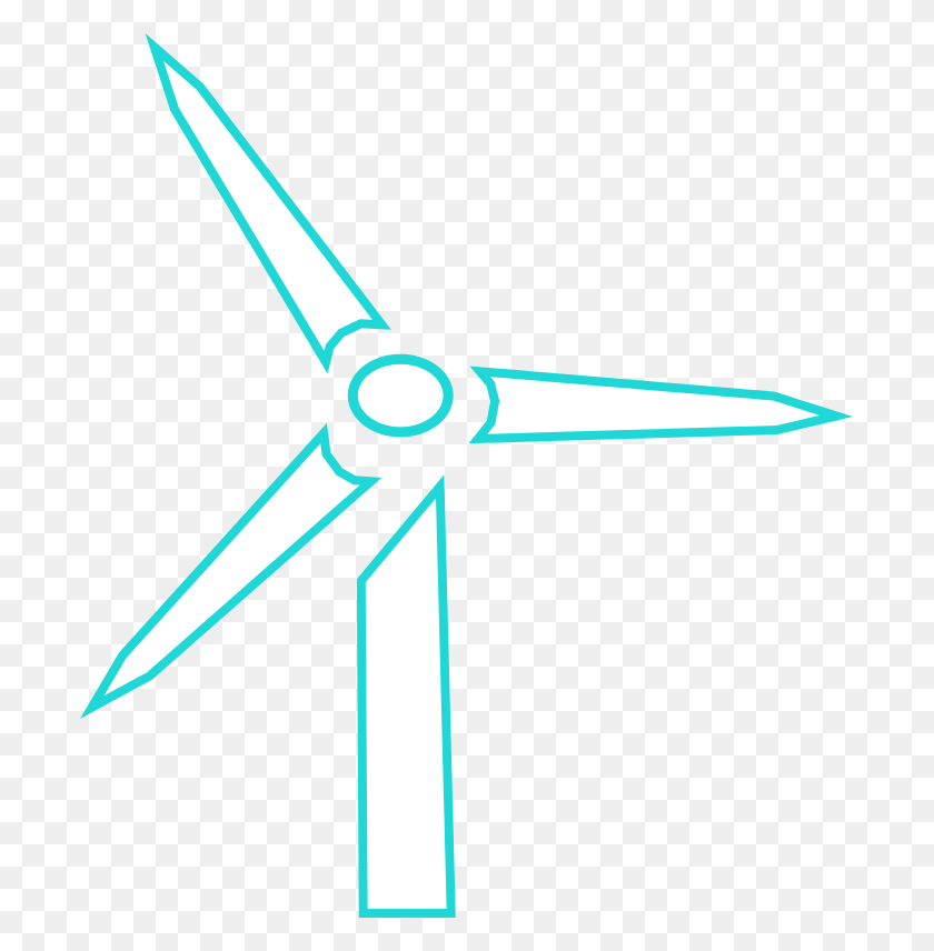 695x796 Route To Prospective Sites Perform A Site Suitability Windmill, Machine, Scissors, Blade HD PNG Download