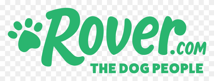 1389x461 Логотип Выгула Собак Rover, Слово, Текст, Алфавит Hd Png Скачать