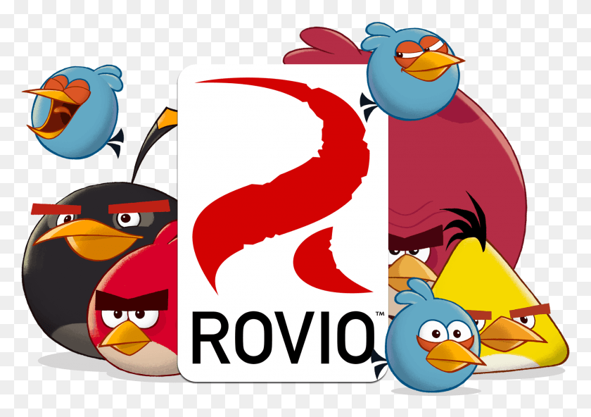 2037x1390 Rovio Entertainment Ltd The World39s Leading Provider Angry Birds Rovio Logo, Bird, Animal HD PNG Download