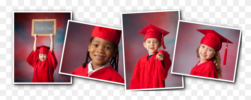 2346x826 Row Of Pics Cap And Gown Academic Dress, Graduation, Person, Human HD PNG Download