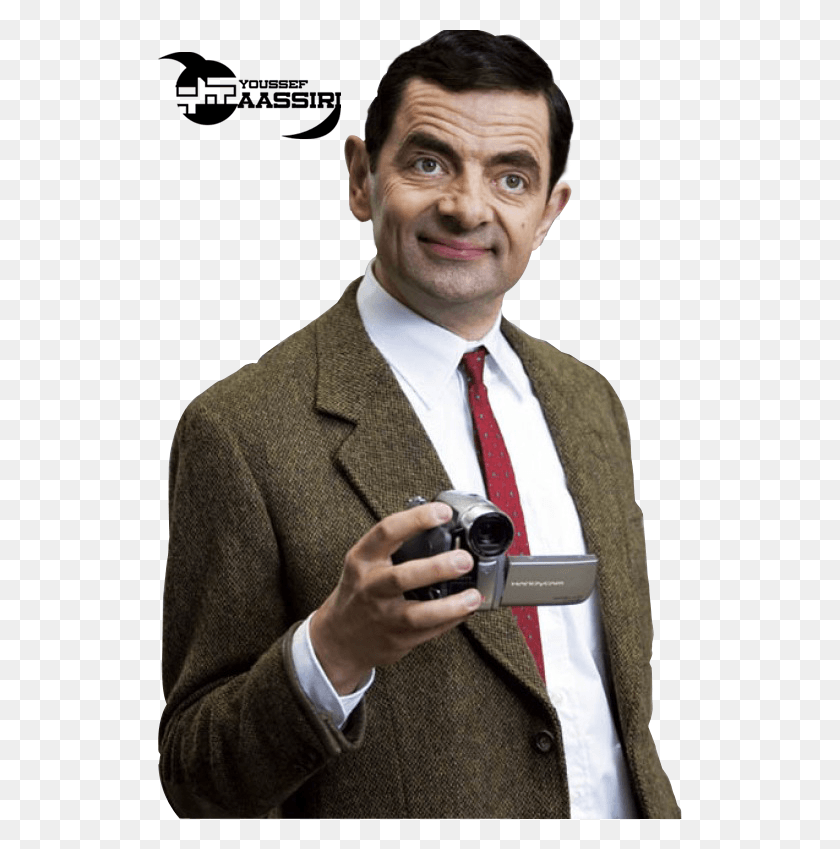 524x789 Rowan Atkinson As Mr Mr Bean Holiday Camera, Tie, Accessories, Accessory HD PNG Download