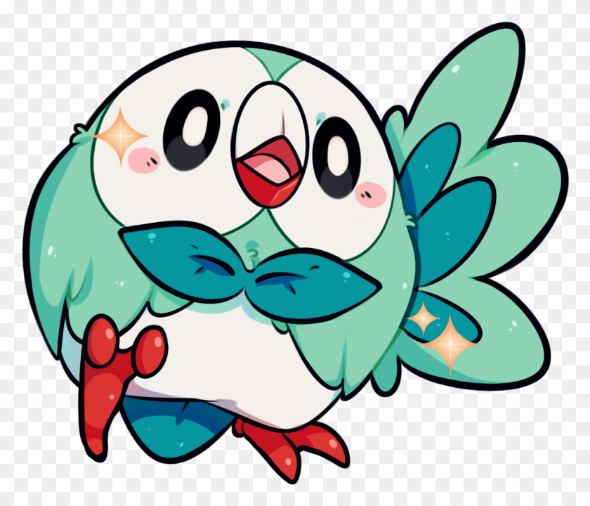 992x840 Descargar Png Rowlet Shiny Shiny Rowlet, Angry Birds Hd Png