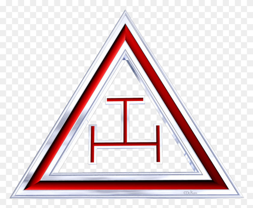 789x638 Royal Arch Chapter Triangle, Symbol, Logo, Trademark HD PNG Download