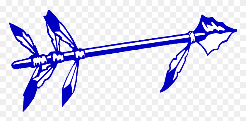 1227x557 Royal Blue Spear Cut Indian Spear Clipart, Weapon, Weaponry, Symbol HD PNG Download