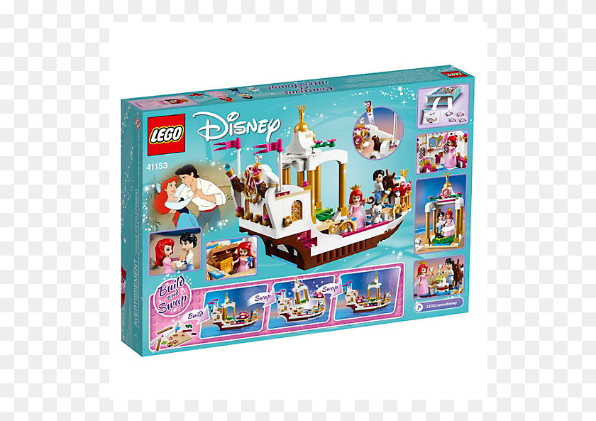 534x533 Royal Celebration Boat Lego Disney, Person, Human, Game HD PNG Download
