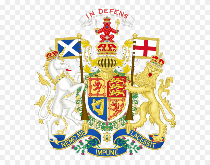 569x600 Escudo De Armas Real Del Reino Unido De Gran Bretaña Escudo De Armas Escocés, Símbolo, Emblema, Logotipo Hd Png