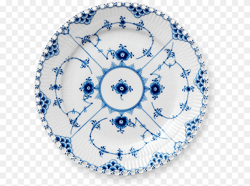 619x625 Royal Copenhagen Middagstallerken 27 Cm, Art, Plate, Porcelain, Pottery Transparent PNG