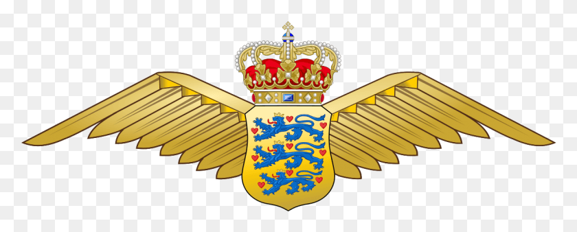 1177x421 Royal Danish Air Force Royal Danish Air Force Logo, Symbol, Trademark, Emblem HD PNG Download