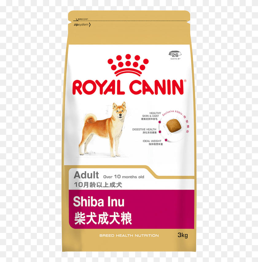 443x795 Royal Dog Food Royal Canin Sia26 Royal Shiba Inu Adult Royal Canin Selected Protein Ko, Advertisement, Dog, Pet HD PNG Download