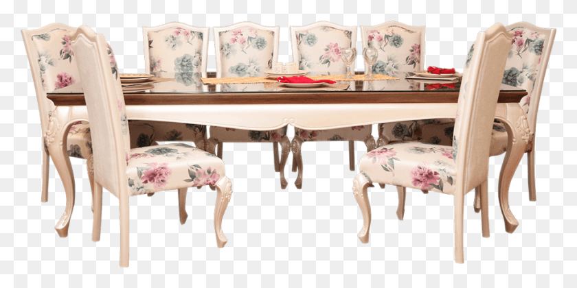910x420 Royal Dutchess Dining Table Dining Table Image, Furniture, Chair, Dining Table HD PNG Download