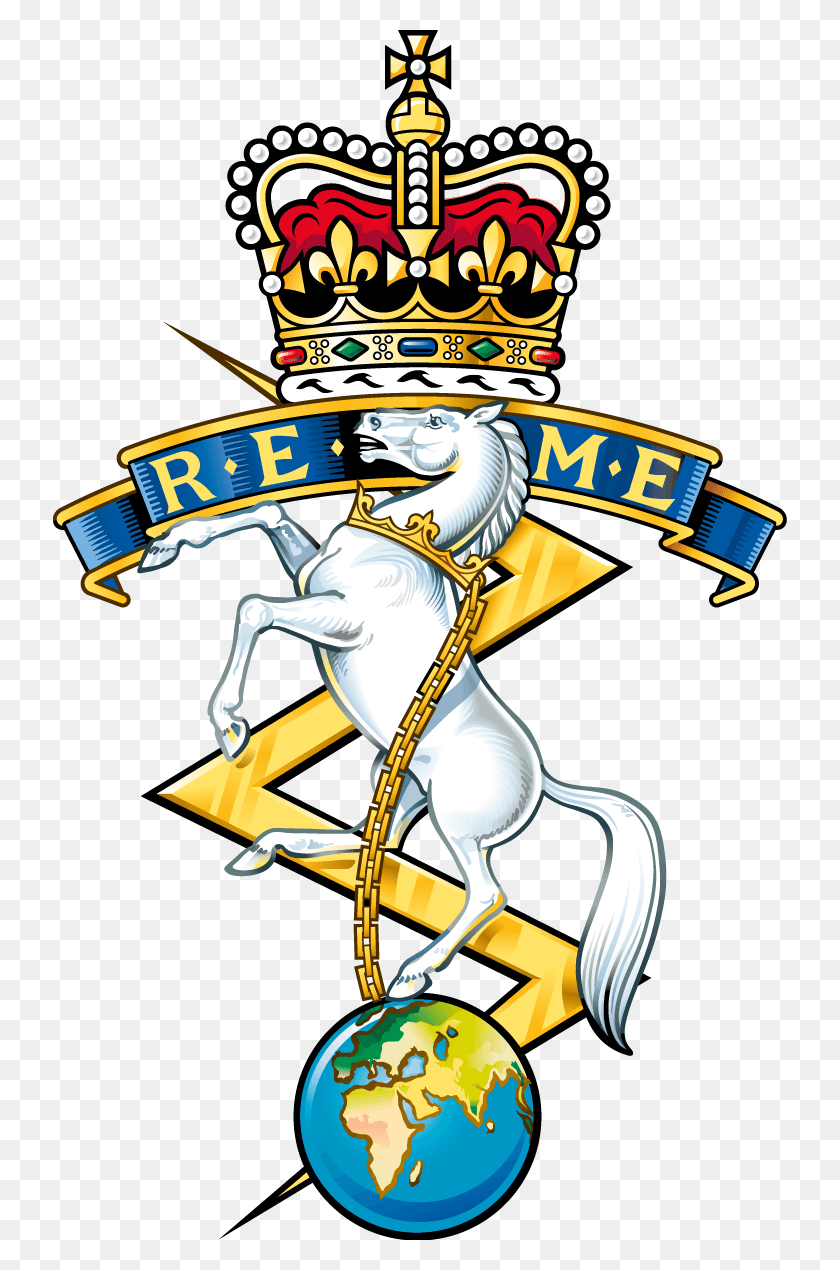 734x1210 Png Королевская Гвардия Британская Армия Reme Army, Символ, Логотип, Товарный Знак Hd Png Скачать