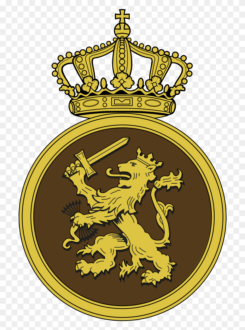 715x1070 Королевская Армия Нидерландов Royal Marechaussee, Символ, Логотип, Товарный Знак Hd Png Скачать