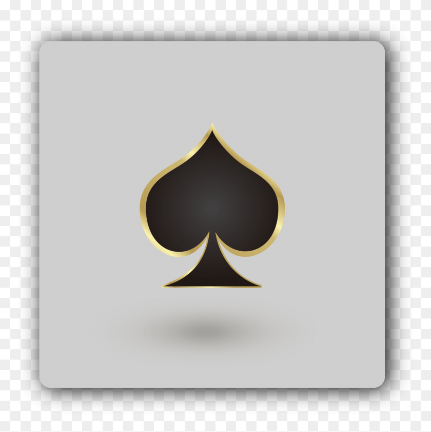 1710x1714 Royal Poker Spade Icon Diwali Coasters Circle, Lamp, Logo, Symbol HD PNG Download