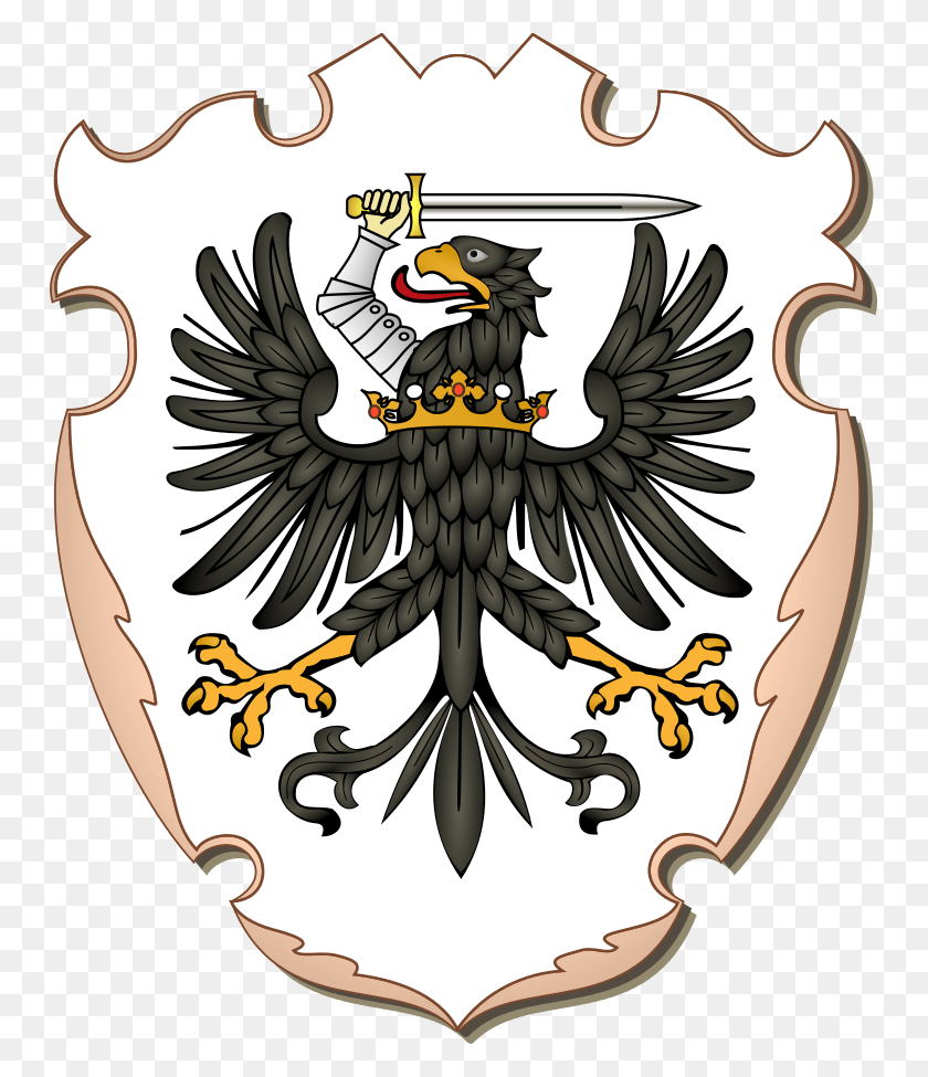 749x915 Escudo De Armas De La Real Prusia, Emblema, Símbolo, Armadura Hd Png