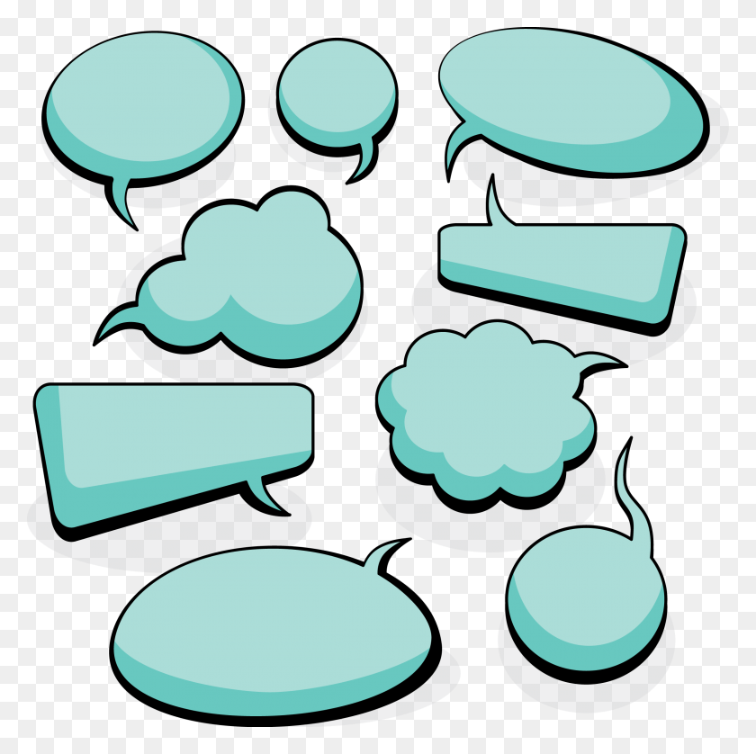 2275x2270 Royalty Free Dialogue Speech Balloon Euclidean Message Cloud Vector, Label, Text, Housing HD PNG Download