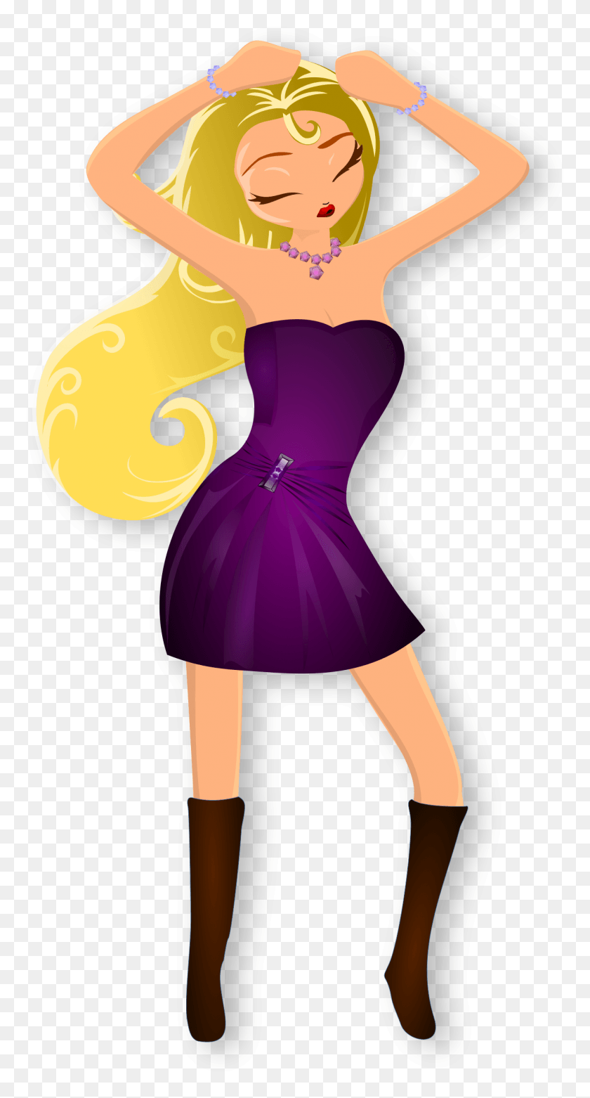 1238x2384 Royalty Free Girl Dancing Clipart Girl Dance Clipart, Clothing, Apparel, Dress HD PNG Download