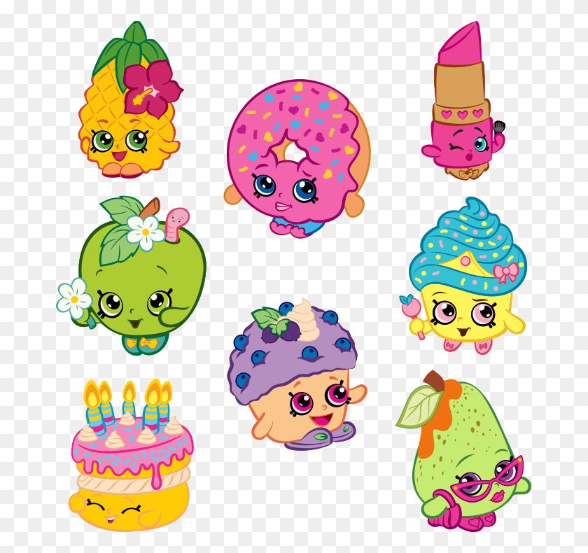 679x730 Royalty Free I Would Like To Share With Shopkins Svg, Birthday Cake, Cake, Dessert HD PNG Download