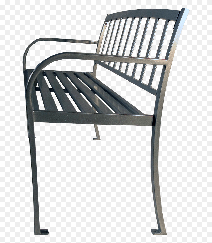 664x903 Royalty Free Library Back View Free Rear Of A Happy Garden Bench Side View, Chair, Furniture, Park Bench HD PNG Download