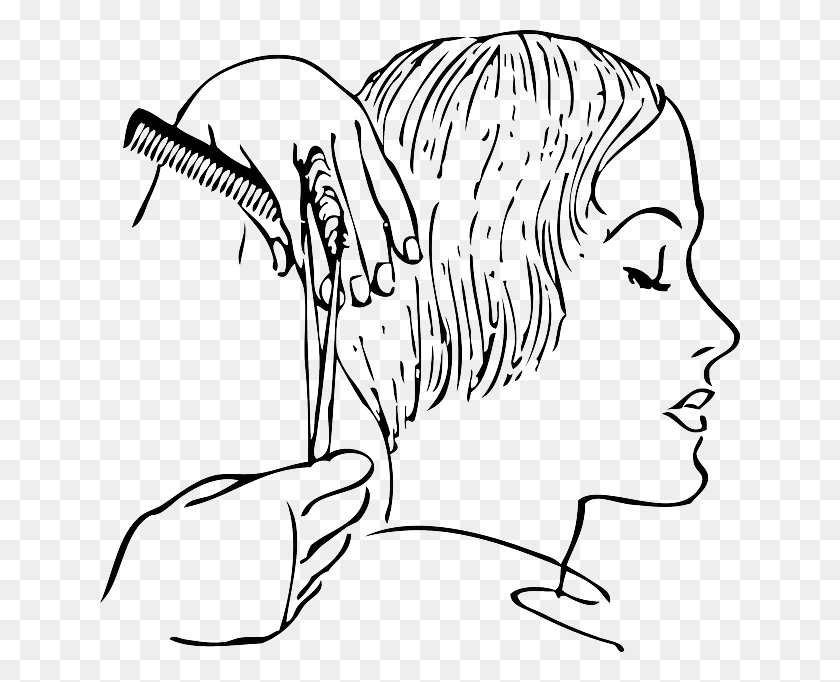 640x622 Royalty Free Library Insider Trading Saloon Istanbul Hair Cutting Clip Art, Head HD PNG Download