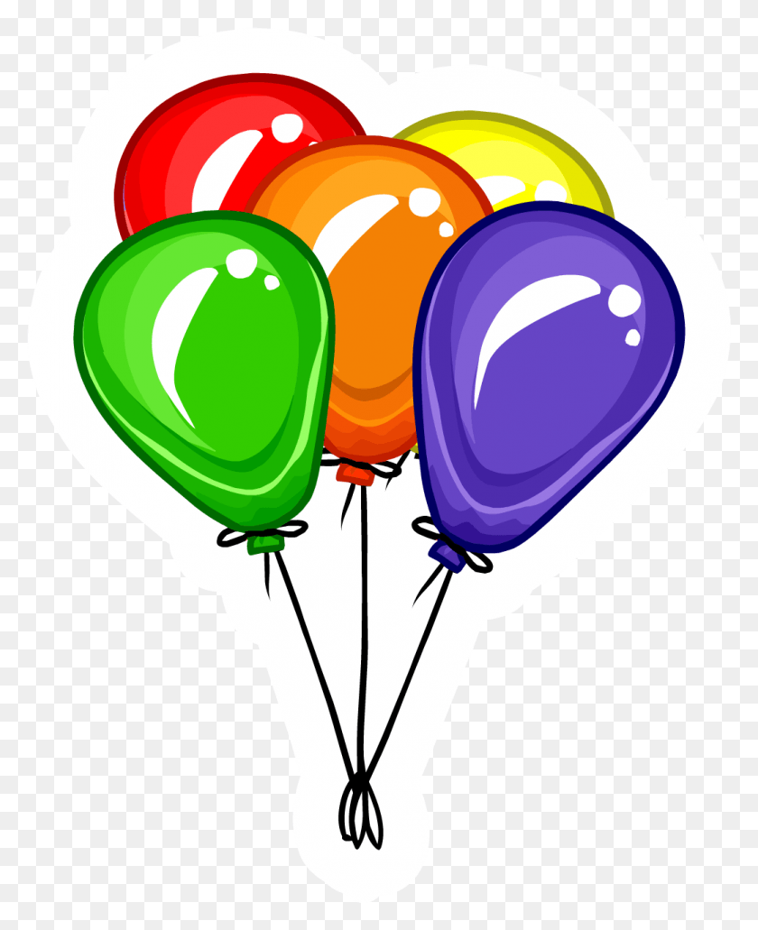 1037x1292 Descargar Png Pin Club Penguin Wiki Fandom Powered By Balloon Bunch Clip Art, Bola, Dulces, Comida Hd Png