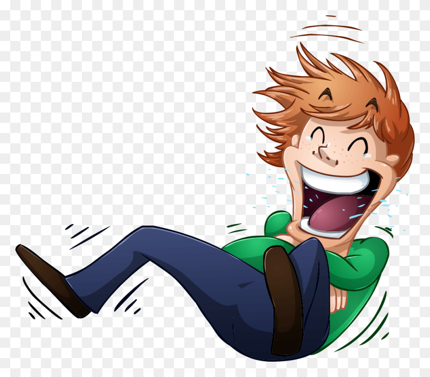 970x843 Royalty Free Stock Boy Laughing Clipart Boy Laughing Clipart, Graphics, Book HD PNG Download