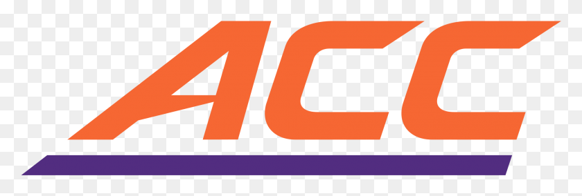 1978x569 Royalty Free Stock Clemson Svg Font Acc Logo In Clemson Colors, Number, Symbol, Text HD PNG Download