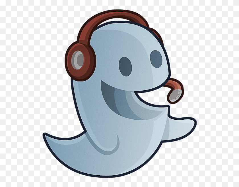 548x598 Royalty Free Stock Ghost Graphics Illustrations Ghost Playing Video Games, Electronics, Headphones, Headset HD PNG Download