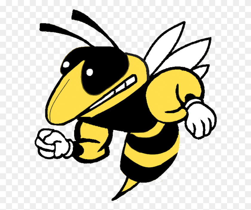 613x643 Royalty Free The Gentry Rams Defeat Hornets Big Lake High School Logo, Wasp, Bee, Insect HD PNG Download