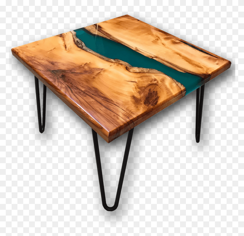 1001x963 Royalty Free Yew Green River Side Table Resin Wood Side Table, Furniture, Tabletop, Coffee Table HD PNG Download