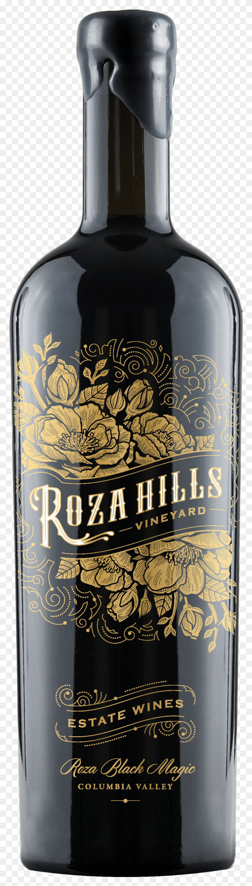 812x3010 Roza Hills Black Magic Wine Bottle, Alcohol, Beverage, Drink HD PNG Download