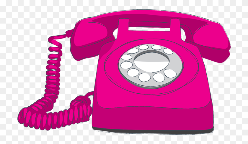 724x429 Розовый Телефон, Телефон, Электроника, Телефон С Набором Номера Hd Png Скачать