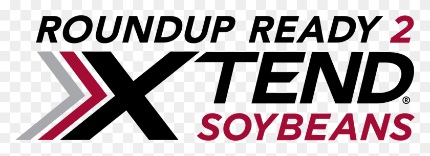 1268x399 Rr2xtendsoybeans Rgb Color Roundup Ready 2 Xtend Soybeans, Text, Symbol, Logo HD PNG Download