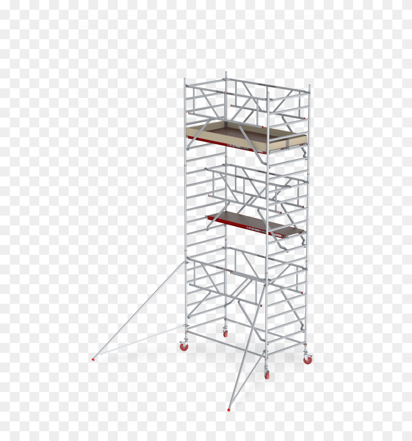 531x840 Rs Tower 42 Double Width Rolling Tower Safe Quick Scaffolding, Construction HD PNG Download