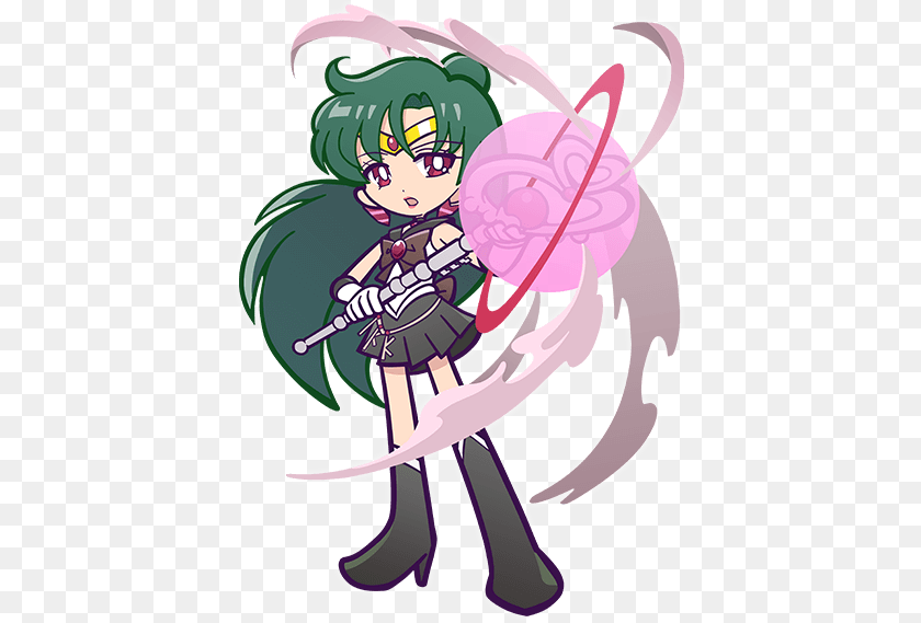 Rsa Variant Amor De Sailor Saturn Pluto Neptune Y Uranus, Book, Comics, Publication, Face Transparent PNG