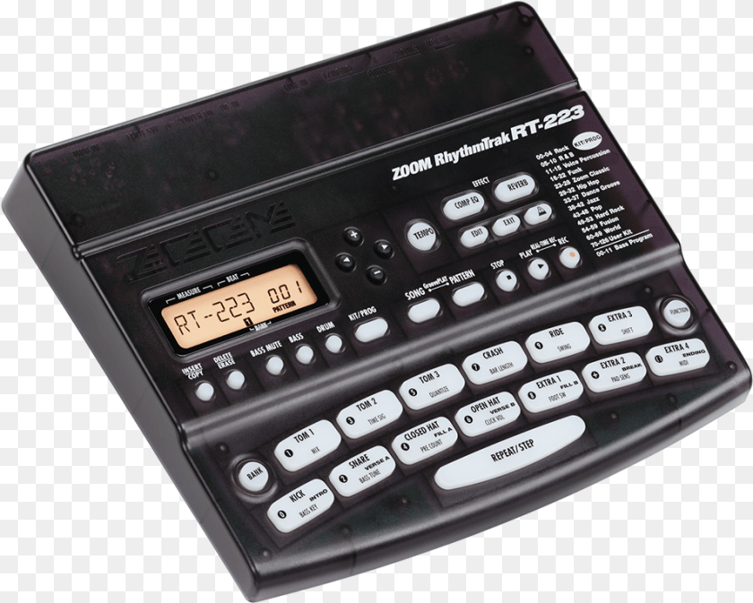 952x763 Rt 223 Rhythmtrak Drum Machine Zoom Rt, Electronics, Mobile Phone, Phone, Tape Player Clipart PNG