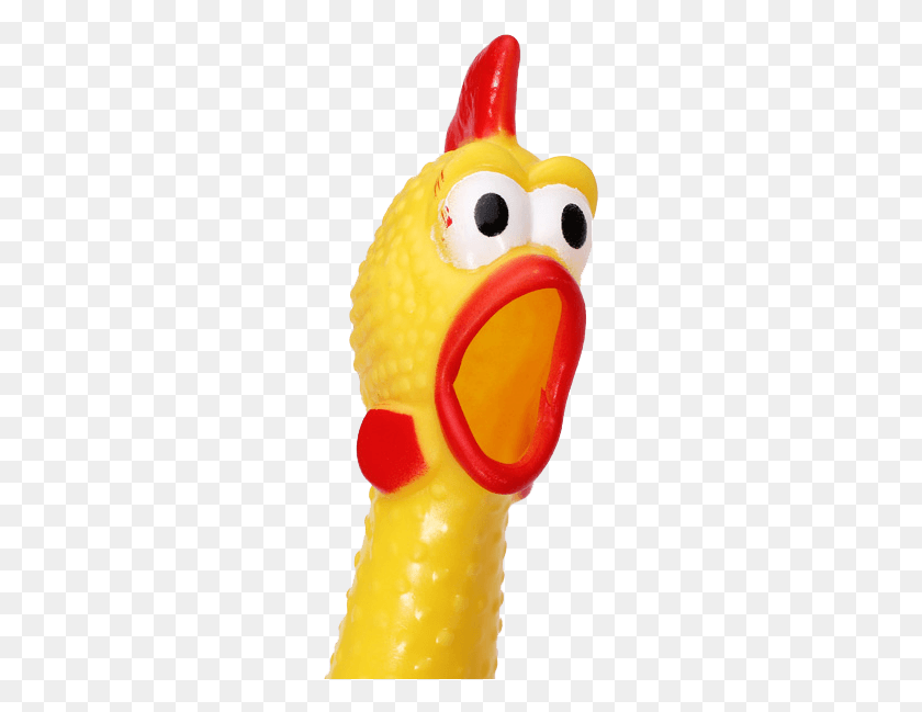 251x589 Rubber Chicken Squeaky Chicken, Beak, Bird, Animal HD PNG Download