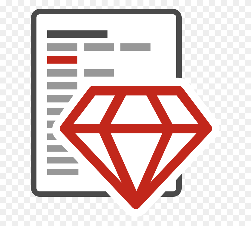 632x698 Descargar Png Ruby On Rails Upgrade Support Diamond Vector, Etiqueta, Texto, Metropolis Hd Png
