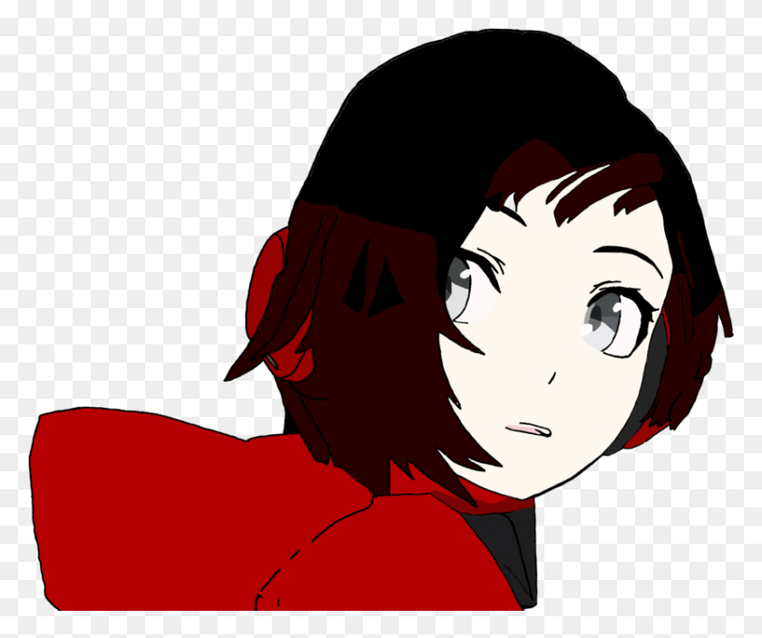 831x687 Ruby Rose Cartoon, Person, Human, Book HD PNG Download