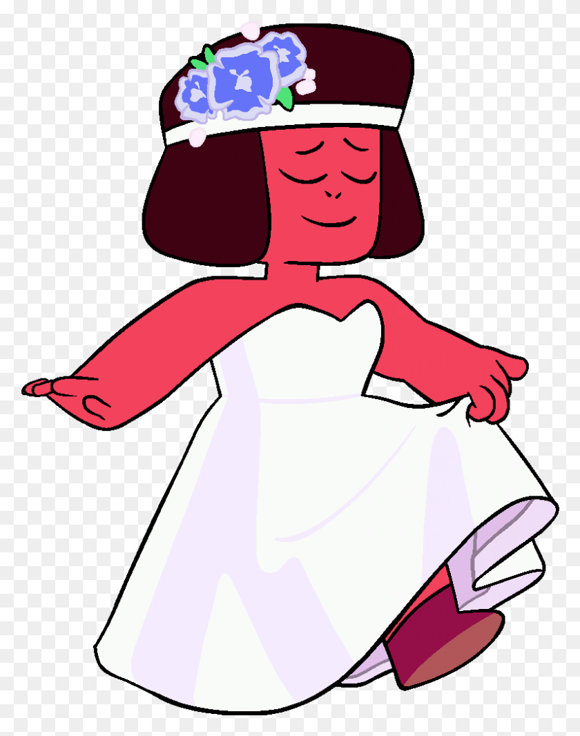795x1026 Ruby Steven Universe Wedding Ruby Steven Universe Wedding, Clothing, Apparel, Person HD PNG Download
