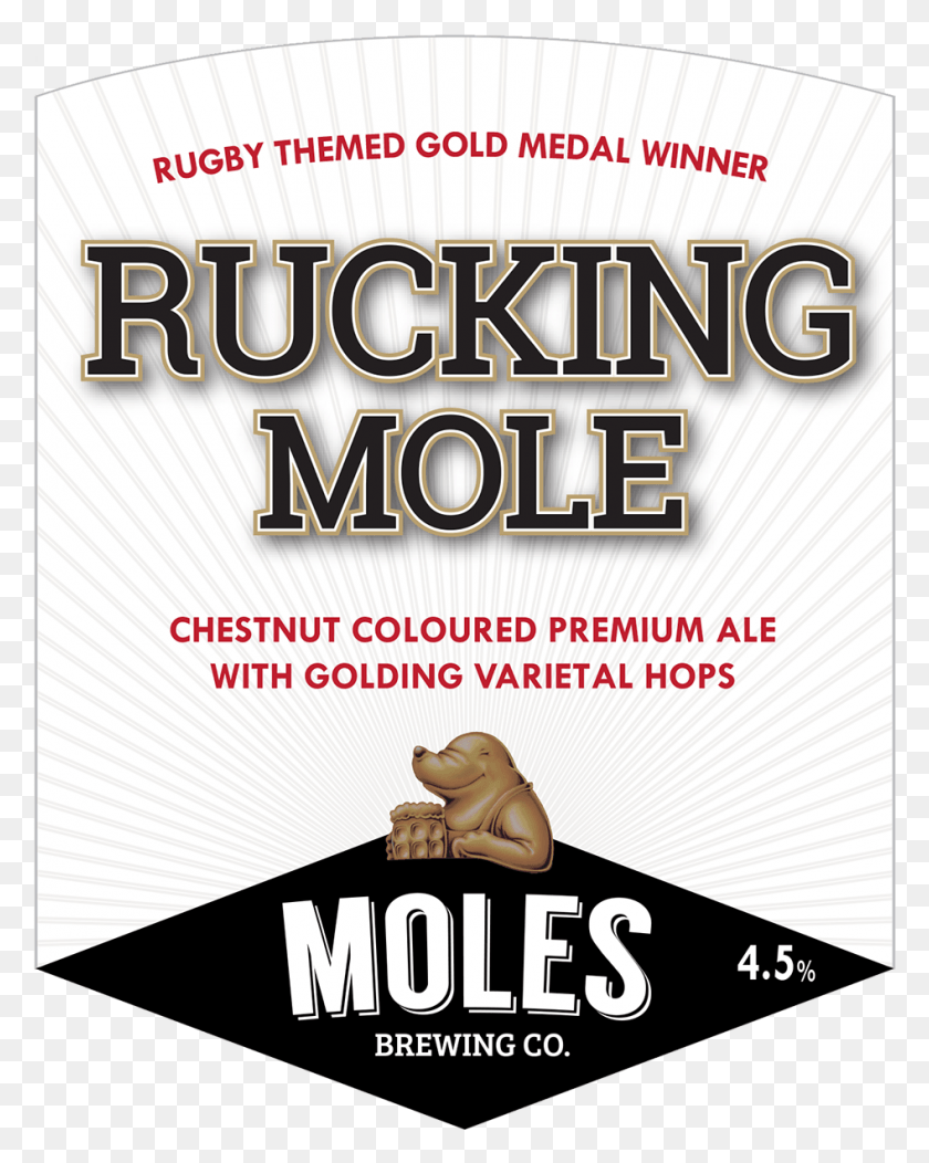 946x1204 Rucking Mole Moles Brewery, Advertisement, Poster, Flyer HD PNG Download
