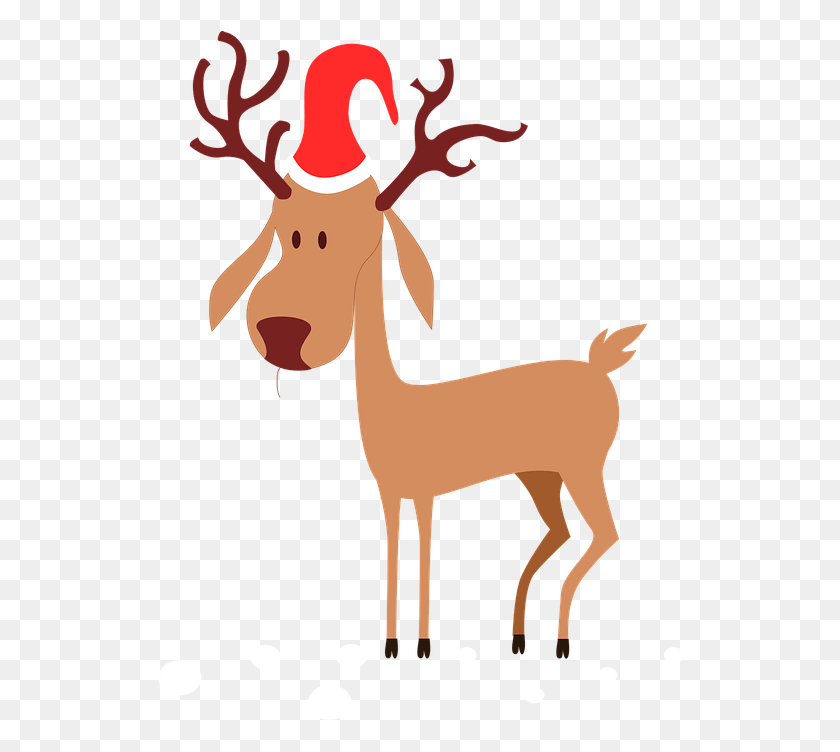 532x692 Rudolph And Other Misfits Christmas Reindeer Cartoon, Mammal, Animal, Deer HD PNG Download