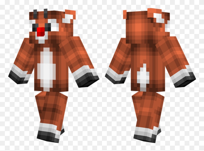 782x564 Rudolph Minecraft Red Devil Skin, Nutcracker, Knight, Sweets HD PNG Download