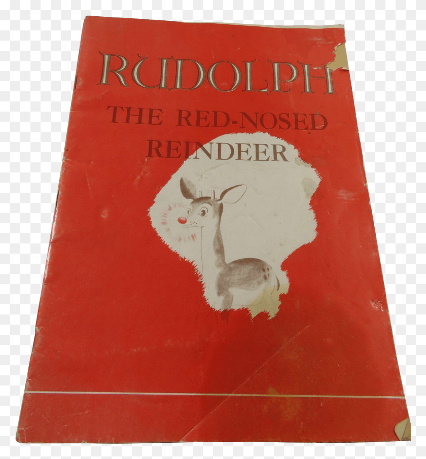 1527x1655 Рудольф Красноносый Северный Олень Обложка Книги Прихода Монтгомери, Млекопитающее, Животное, Птица Png Скачать