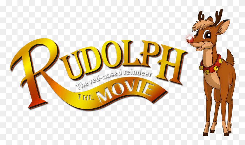 1000x562 Rudolph The Red Nosed Reindeer Rudolph The Red Nosed Reindeer The Movie Logo, Text, Crowd, Symbol HD PNG Download