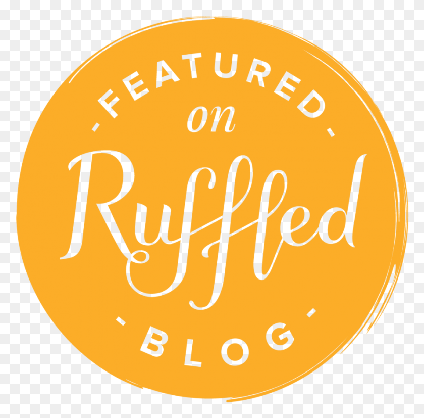 889x875 Ruffled 12 Featured Orange Ruffled Blog, Label, Text, Word HD PNG Download