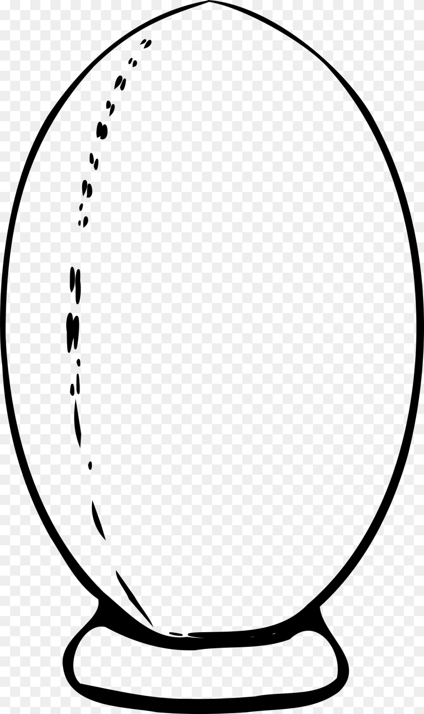 Rugby Ball Icons, Gray PNG