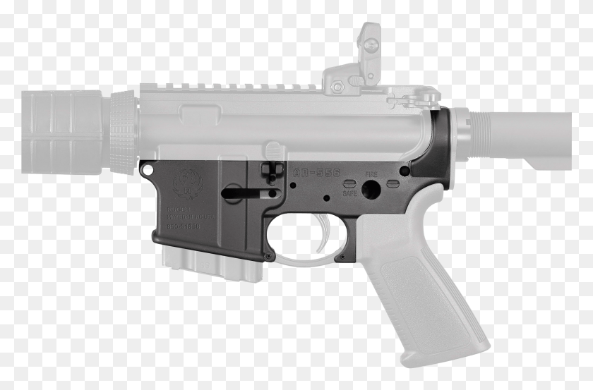 2061x1305 Ruger 8506 Ar Ruger Ar 556 Stripped Lower, Gun, Weapon, Weaponry HD PNG Download