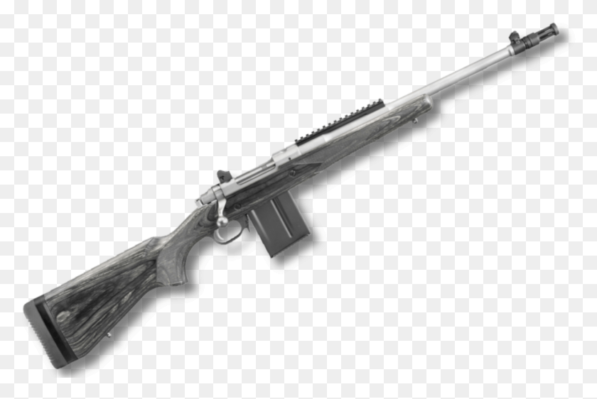 1422x916 Ruger Gunsite Scout Rifle, Gun, Weapon, Weaponry HD PNG Download